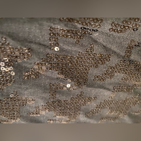 Nordstrom’s NWT Halogen Encore women’s  2X Sequined Black sleeveless Dress top - Picture 9 of 12